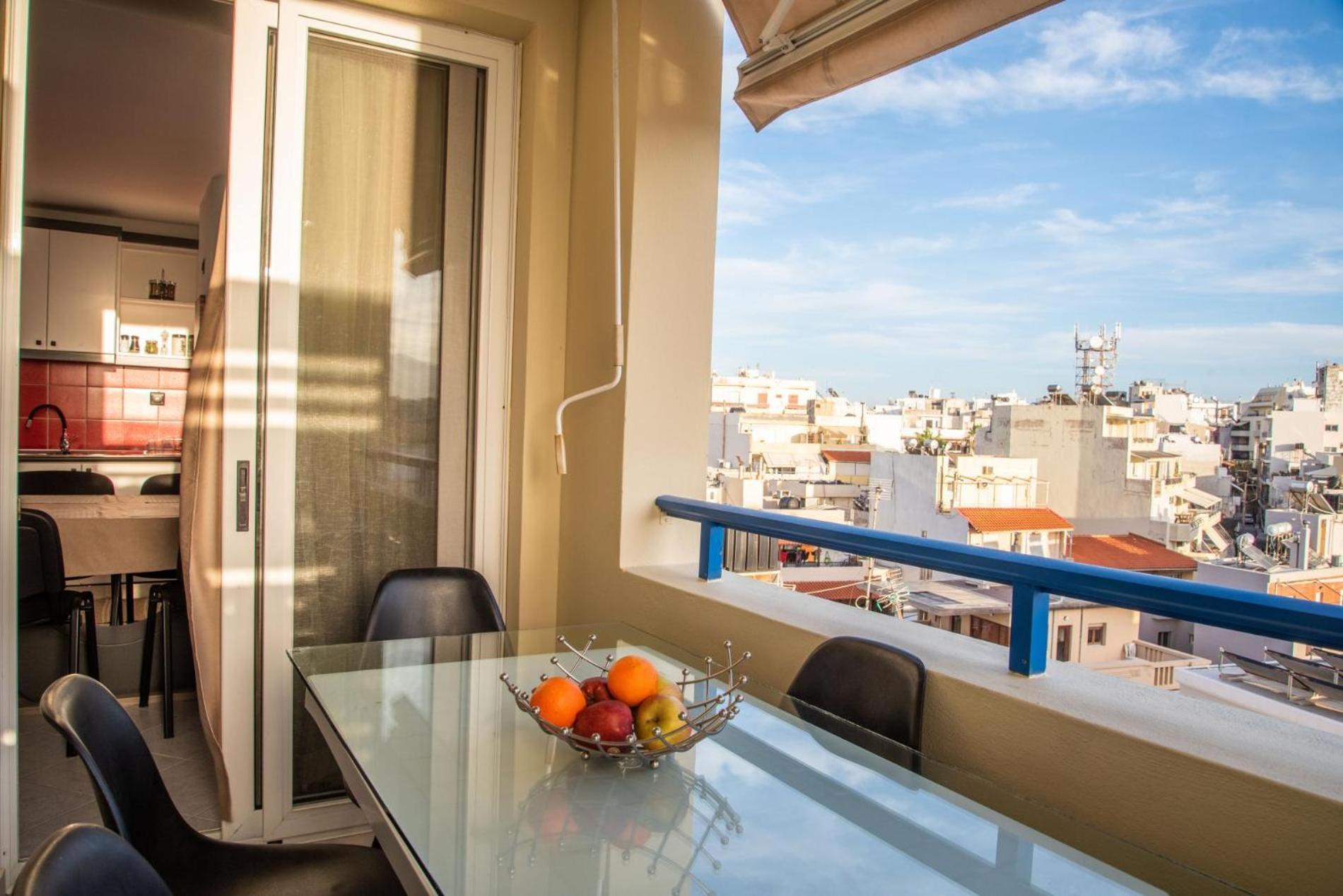הרקליון Sky 7 View Apartment מראה חיצוני תמונה