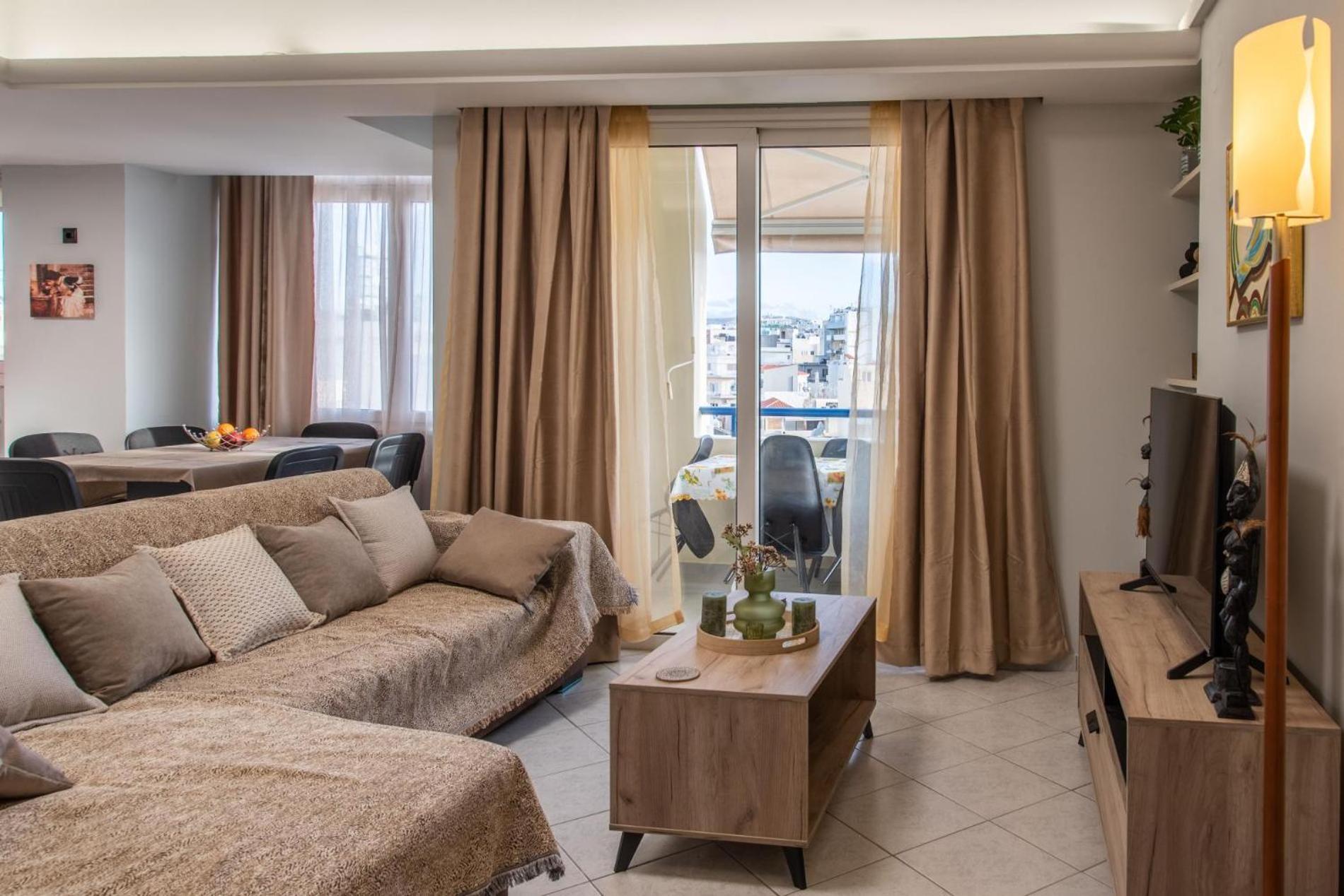 הרקליון Sky 7 View Apartment מראה חיצוני תמונה