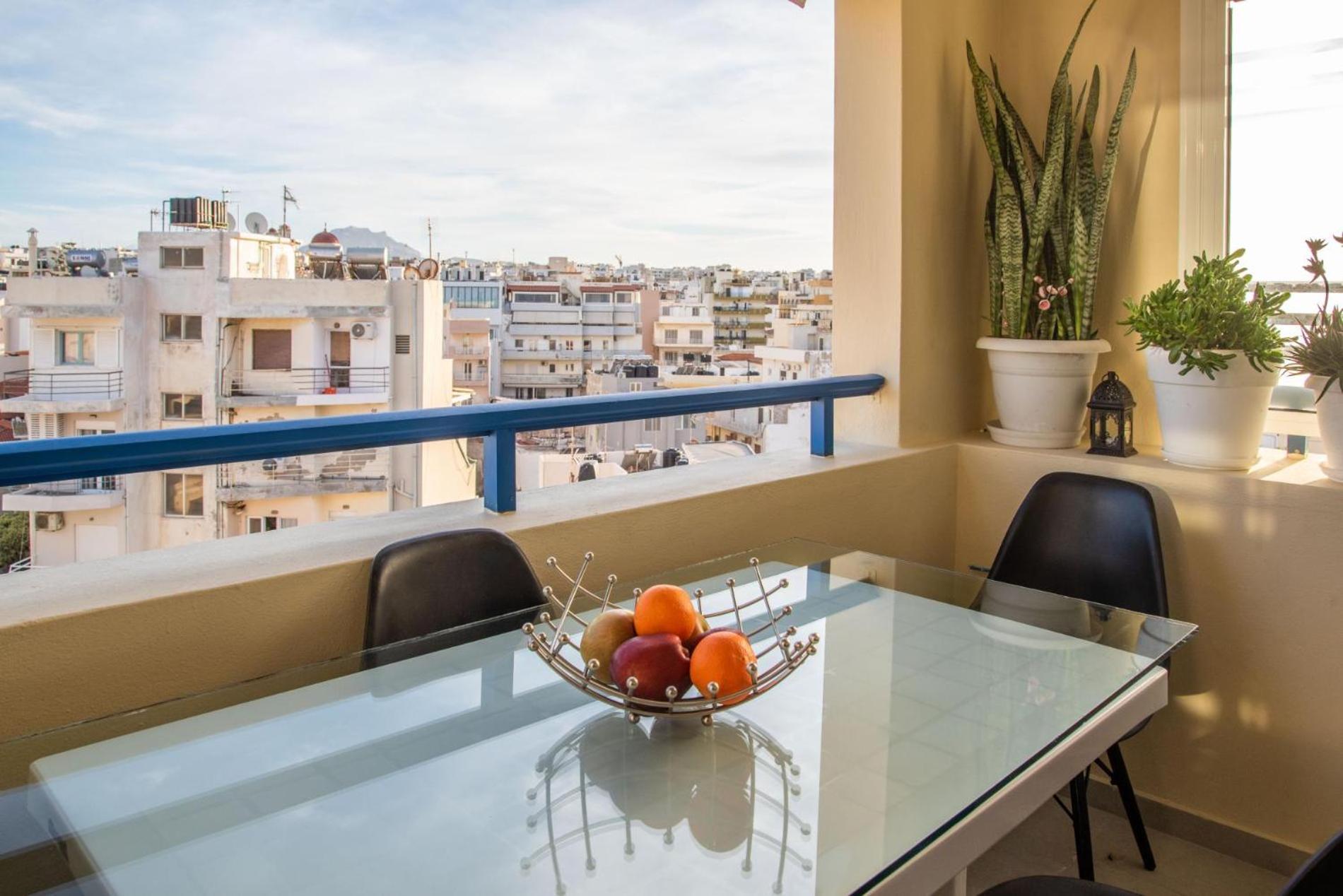 הרקליון Sky 7 View Apartment מראה חיצוני תמונה